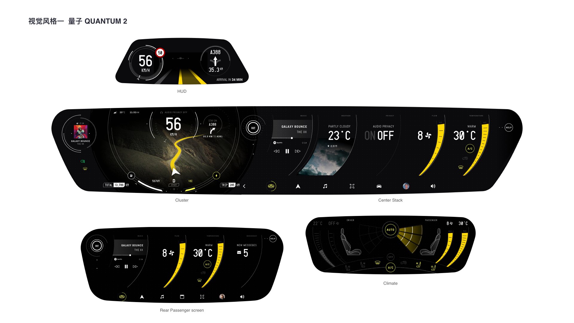 SAIC MAXUS Quantum II visual direction